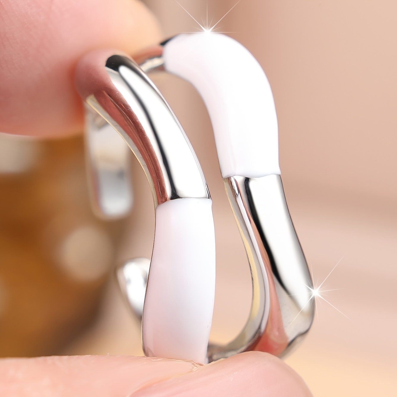 Women's Classic Individual Open Ring, Elegant All-Match Accessory